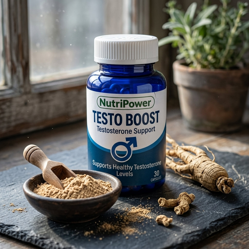 NutriPower Testo Boost – Roz ki Thakan Door, Naya Josh aur Confidence