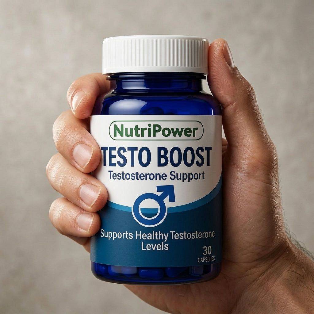 NutriPower Testo Boost – Roz ki Thakan Door, Naya Josh aur Confidence