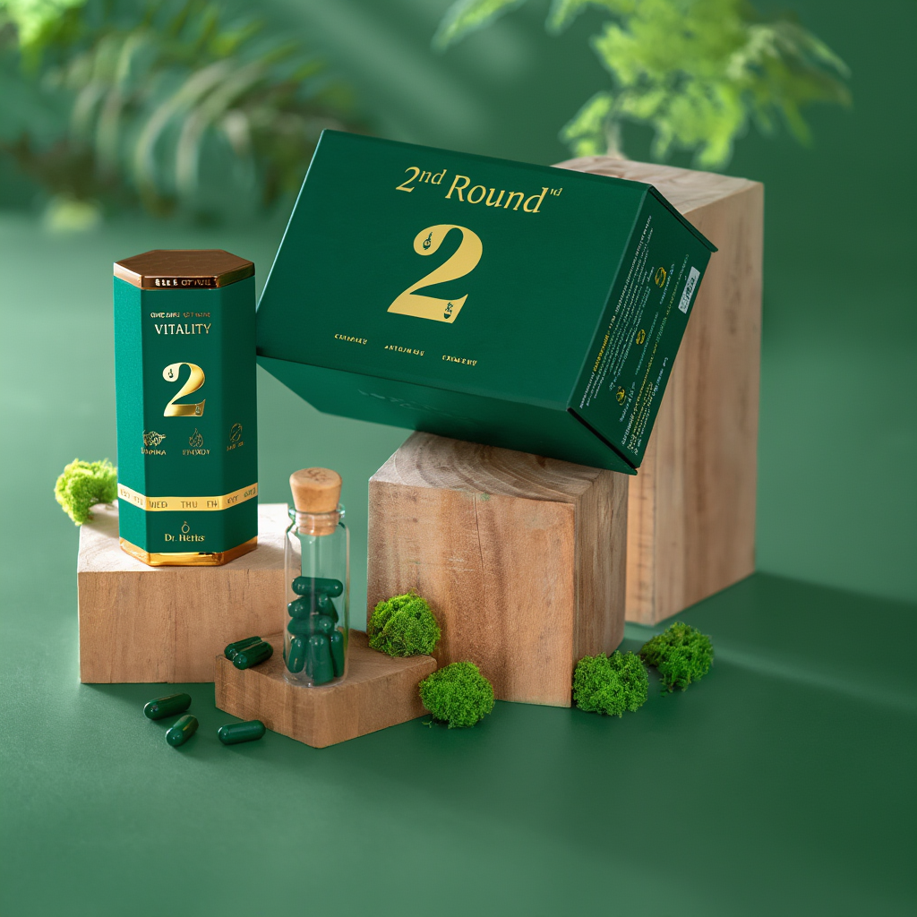 Nutri Herbal 2nd ROUND Vitality Capsules – Premium Herbal Performance & Energy Support for Men (Natural Formula)