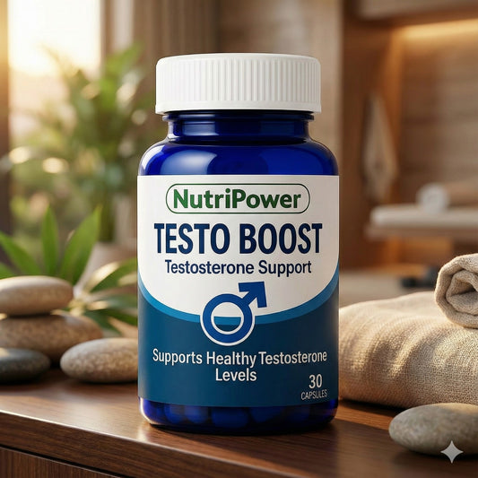 NutriPower Testo Boost – Roz ki Thakan Door, Naya Josh aur Confidence